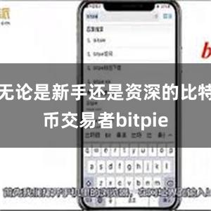 无论是新手还是资深的比特币交易者bitpie